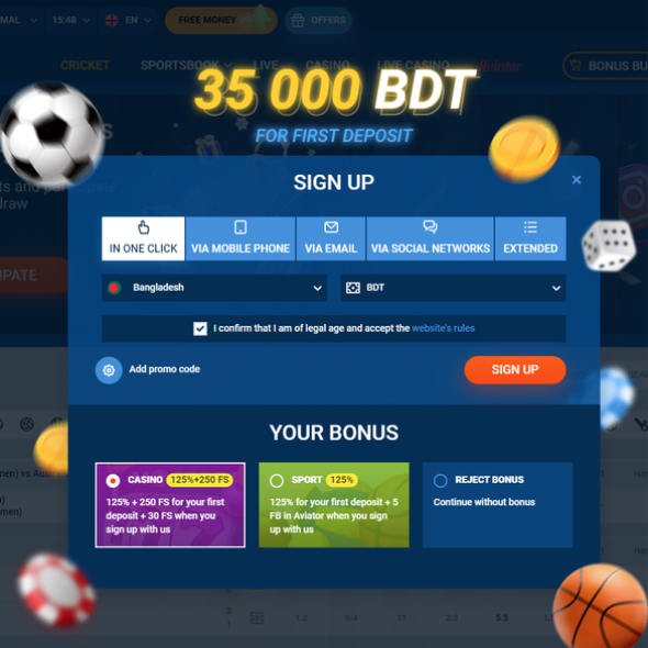 Mostbet BD Registration